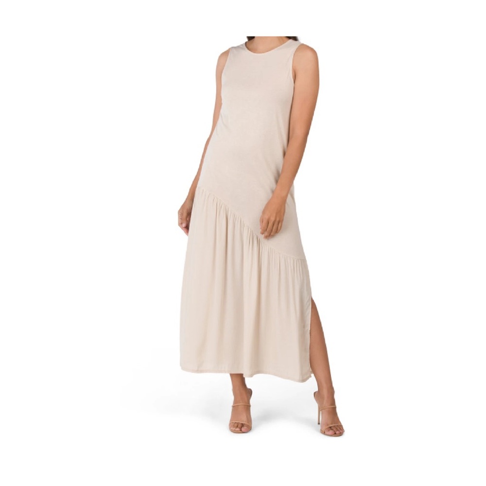 MNG mango nude shift maxi dress, worn once